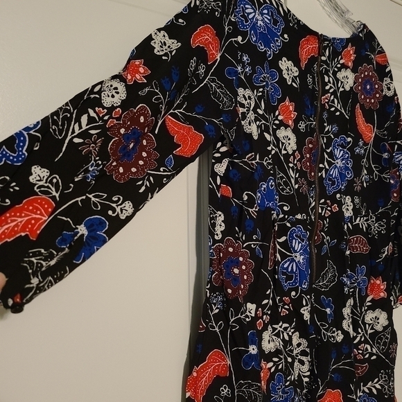 𝅺OLD Navy 3/4 Length Floral Dress/tunic, size small - Picture 3 of 7